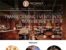 Tablet Screenshot of fatsrestaurants.com